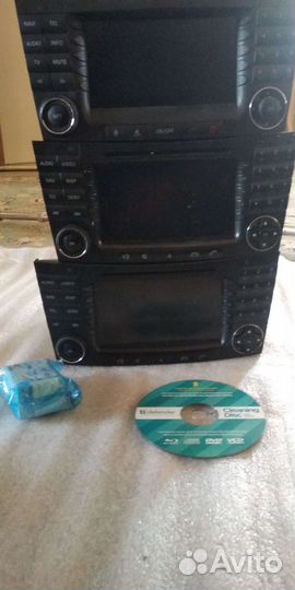 4 Магнитофон Каманд для 211 и 219 мерседес