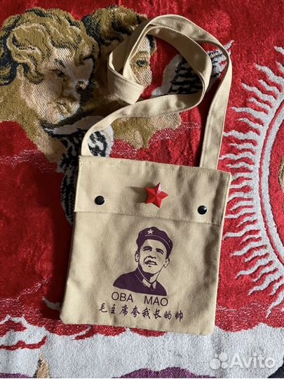 Сувенирная сумка США Китай редкая