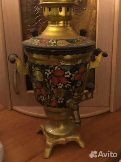 Электро-самовар расписной