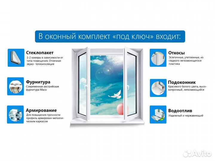 Пластиковые окна / Гарантия до 10 лет