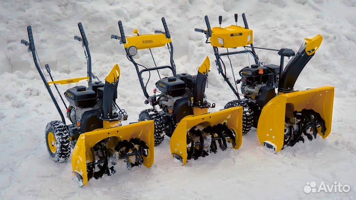 Снегоуборщики denzel в наличии