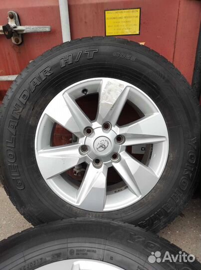 Колёса 265/65 R17 Toyota Prado 150