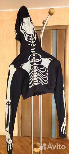 Карнавальный костюм скелет человека