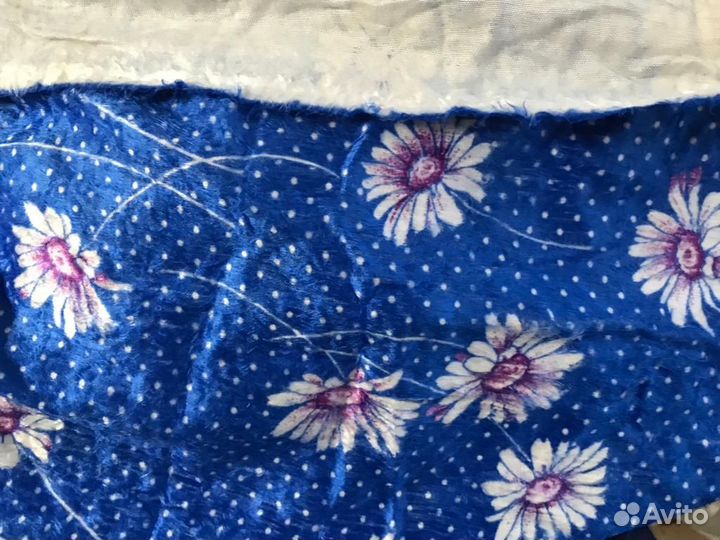 Отрез ткани ситец СССР