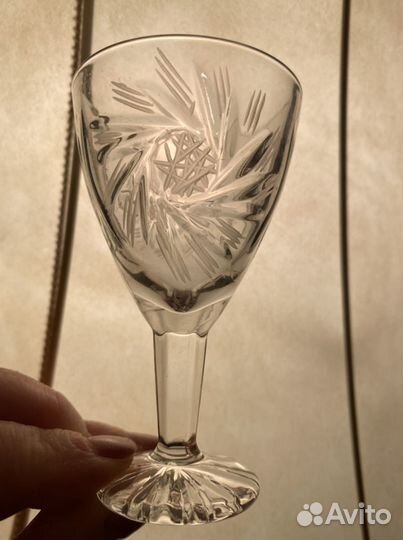 Рюмка хрустальная Пинвилл 6 шт