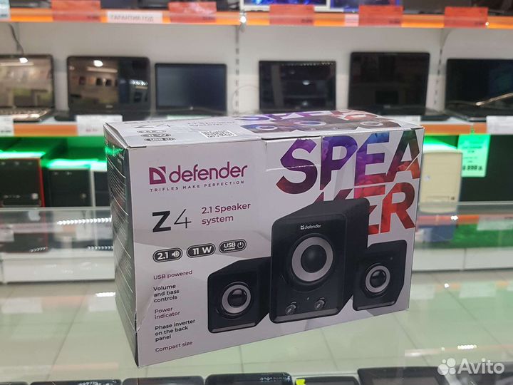 Качественные 2.1 Колонки Defender Z4 Новые
