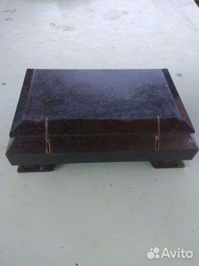 Шкатулка из натурального камня