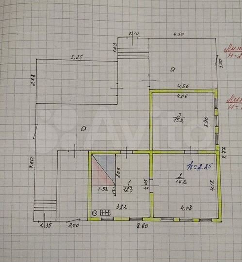 Дом 44,9 м² на участке 30 сот.