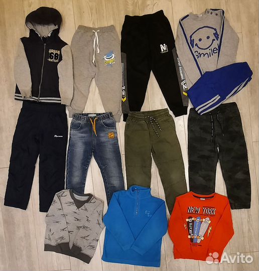 Пакет вещей на мальчика 104-110 рр