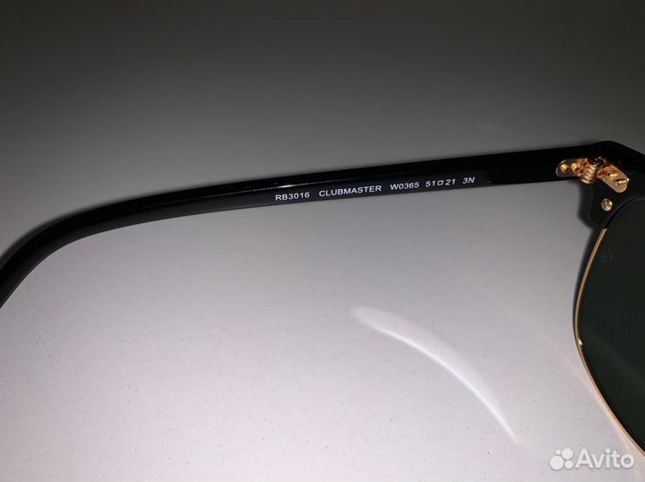 Очки для солнца Ray Ban Clubmaster W0365