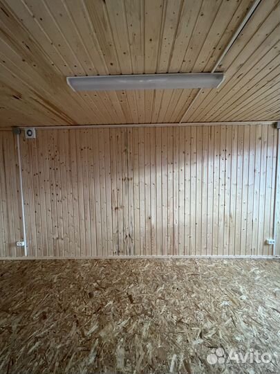 Бытовка вагончик 6*2,4 м в вагонке