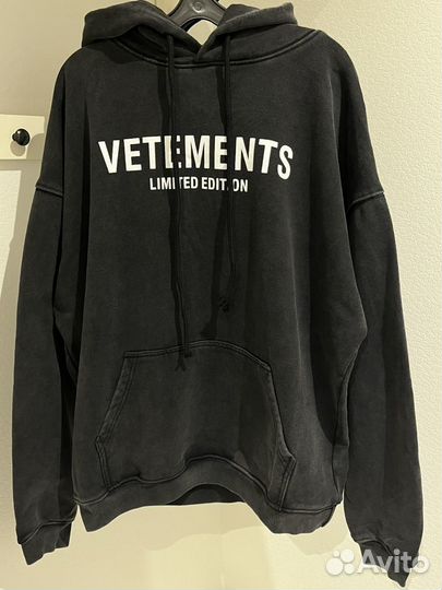 Vetements limited edition худи (стиль 2024)