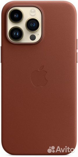 Чехол для iPhone 14 pro коричневый, оригинальный