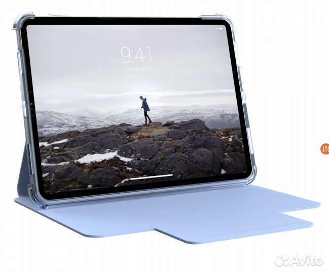 Чехол iPad Pro 11 / Air 5 Lucent Голубой
