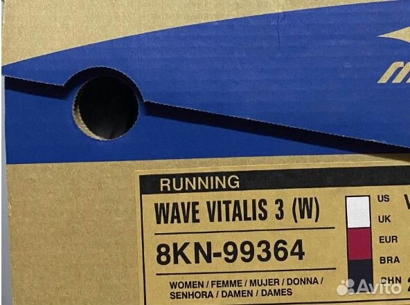 Оригинальные женские кроссовки MizunoWave Vitalis