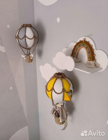 Воздушный шар с корзиной, аэростат