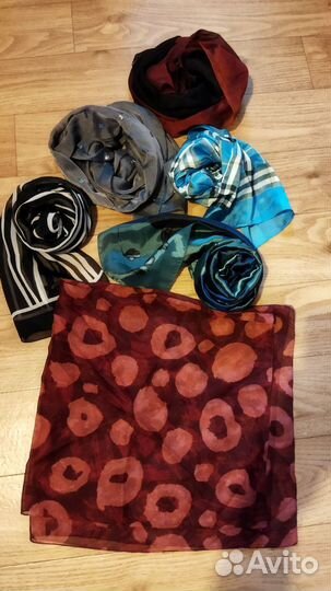 Шелковые шарфики жен