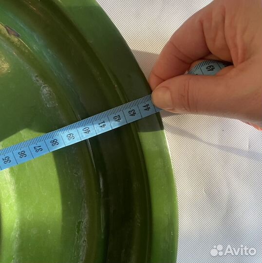 Крышка эмалированная от большой кастрюли