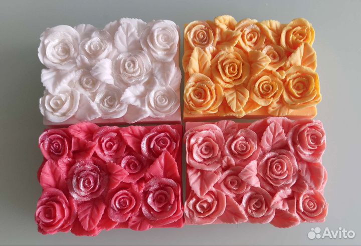 Мыло ручной работы Роза