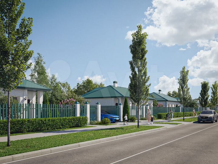 Коттедж 104,4 м² на участке 7 сот.