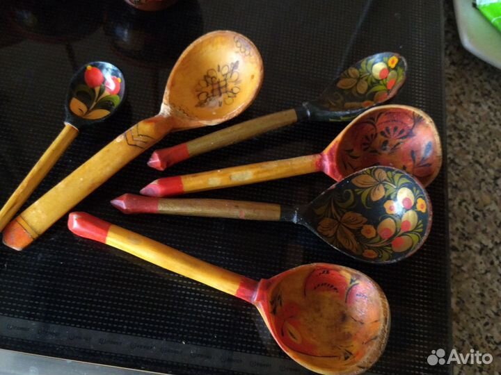 Набор посуды хохлома