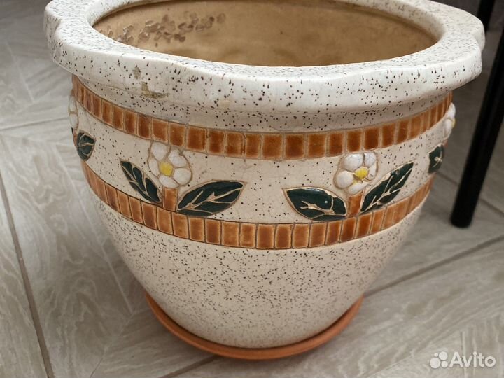 Горшок керамический