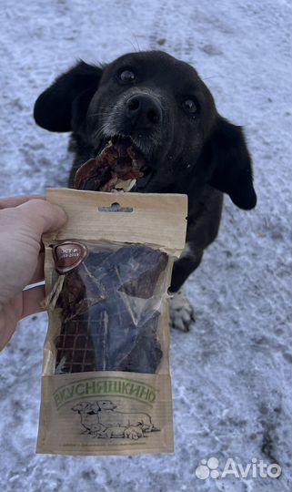 Натуральные лакомства для собак