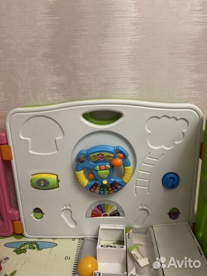 Пластиковый детский забор игровой манеж