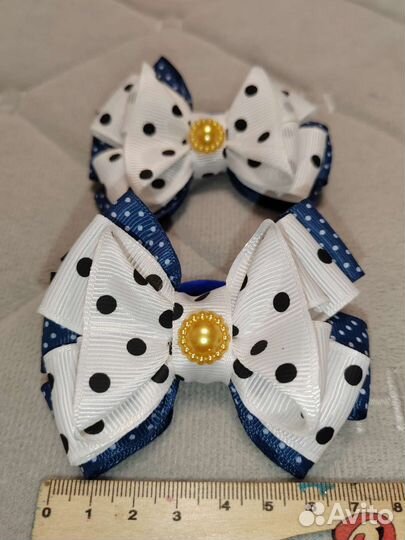 Банты на резинке для волос