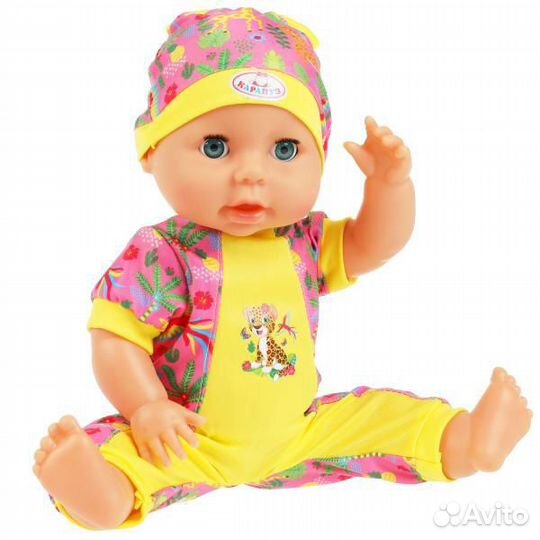 Пупс интерактивный Дашенька 40см Карапуз Y40FB-8F