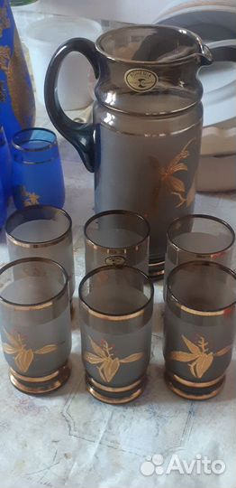 Набор чешской посуды из фарфора