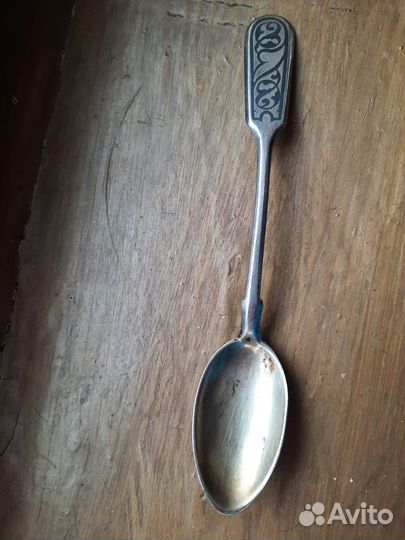 Ложка серебро
