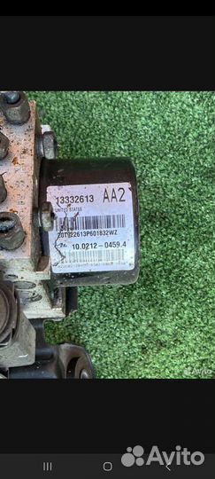Блок абс opel astra h