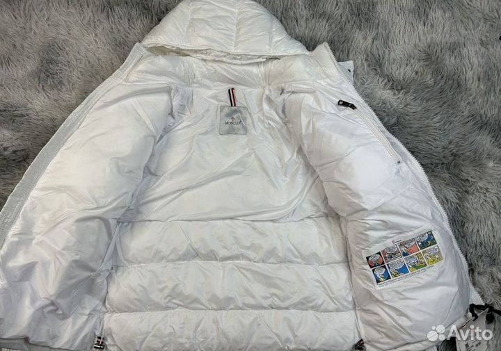 Пуховик Moncler maya 70 белый