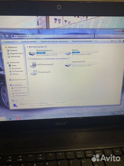 Ноутбук acer