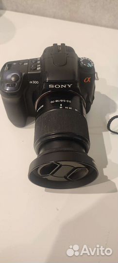 Зеркальный фотоаппарат sony a300