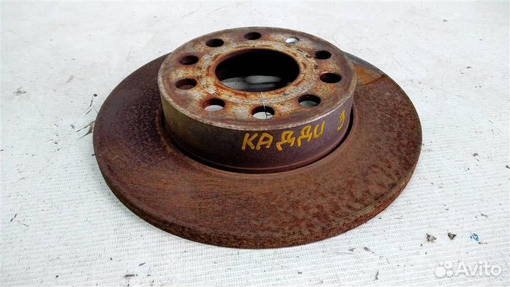 Диск тормозной задний volkswagen Caddy III