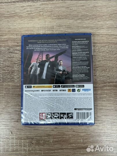 Игра для приставки PS5 GTA V