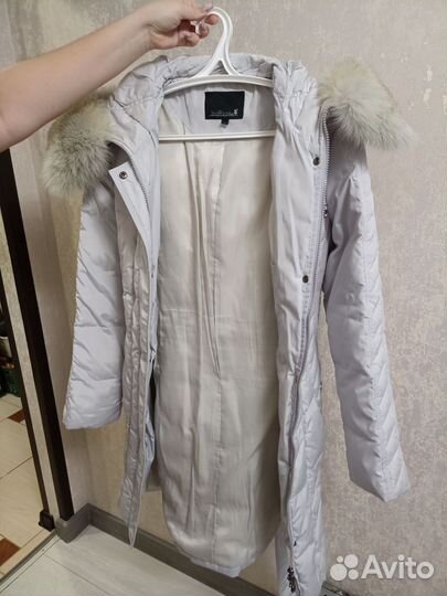 Пальто стеганое женское