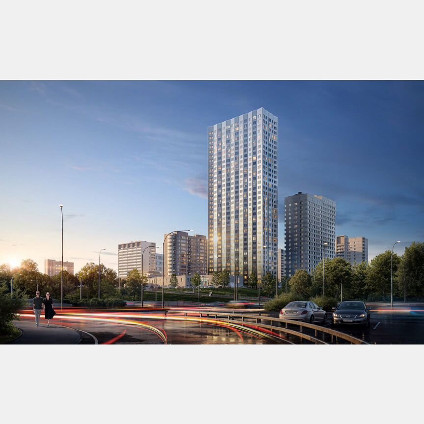 3-к. квартира, 82,3 м², 30/35 эт.