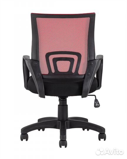 Кресло офисное TopChairs Simple красное