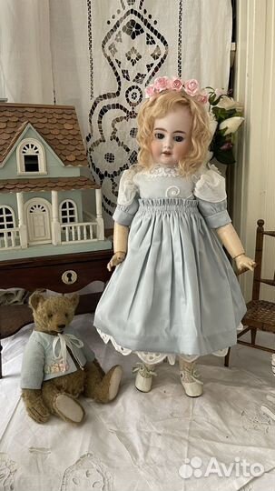 Антикварная кукла Арманд Марсель 1894