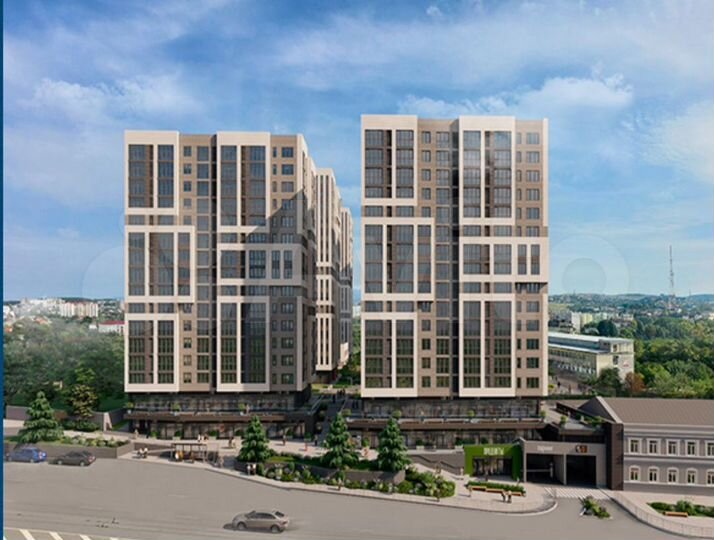 1-к. квартира, 40,1 м², 14/18 эт.