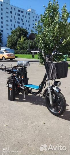 Электровелосипед Монстр с 2-мя акб