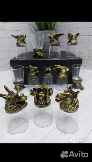 Подарочный набор рюмки перевёртыши 1