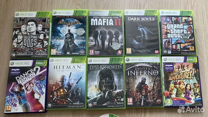 Лицензионные диски xbox 360