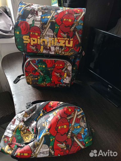 Рюкзак школьный lego+сумка для обуви