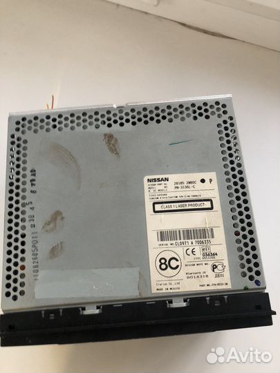 Штатная автомагнитола на nissan tiida 2011