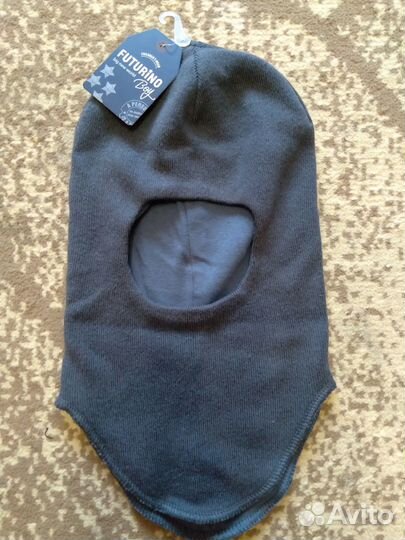 Шапка шлем для мальчика 48 50