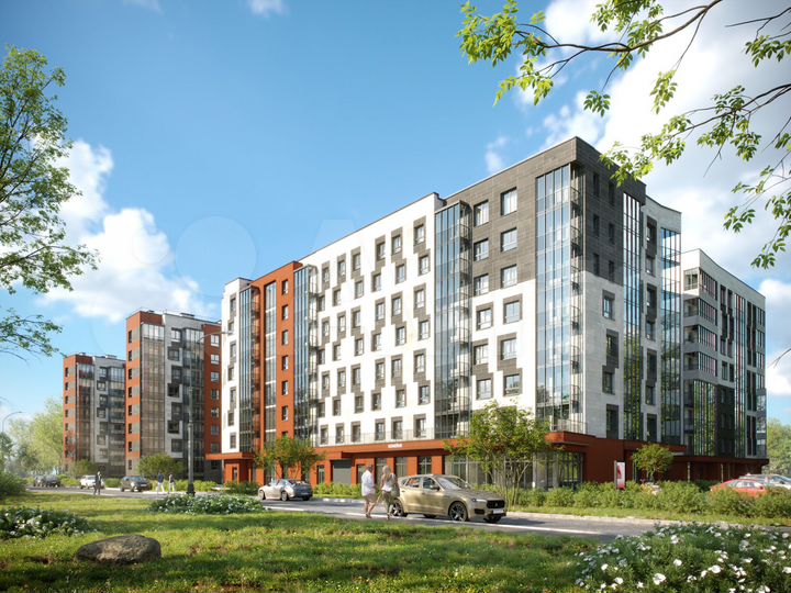 1-к. квартира, 42,1 м², 1/11 эт.